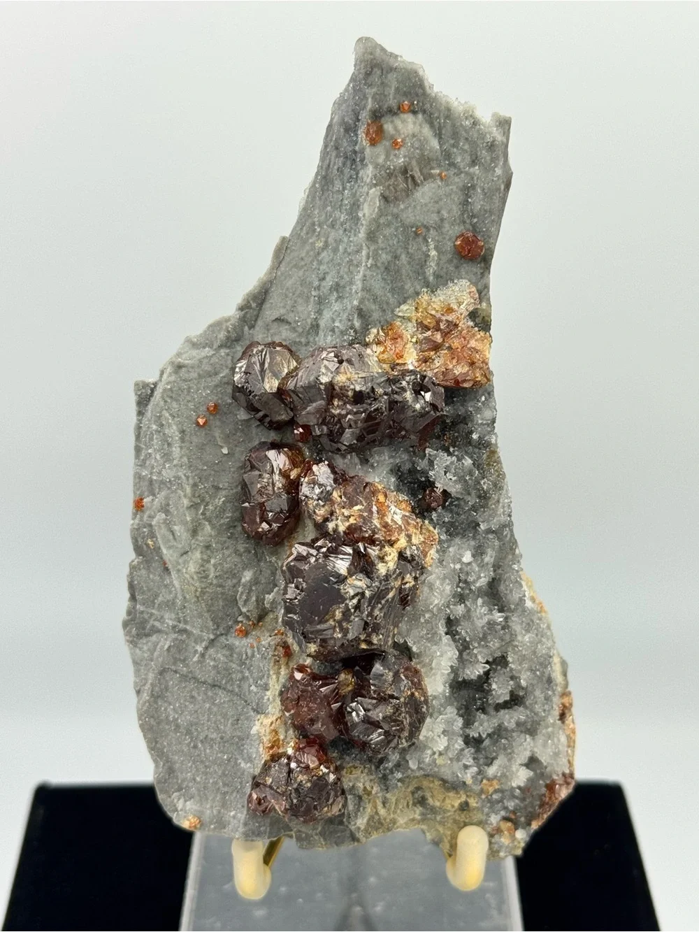Garnet Crystals on Matrix